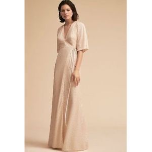 NWT BHLDN SEQUINED JORDANA DRESS